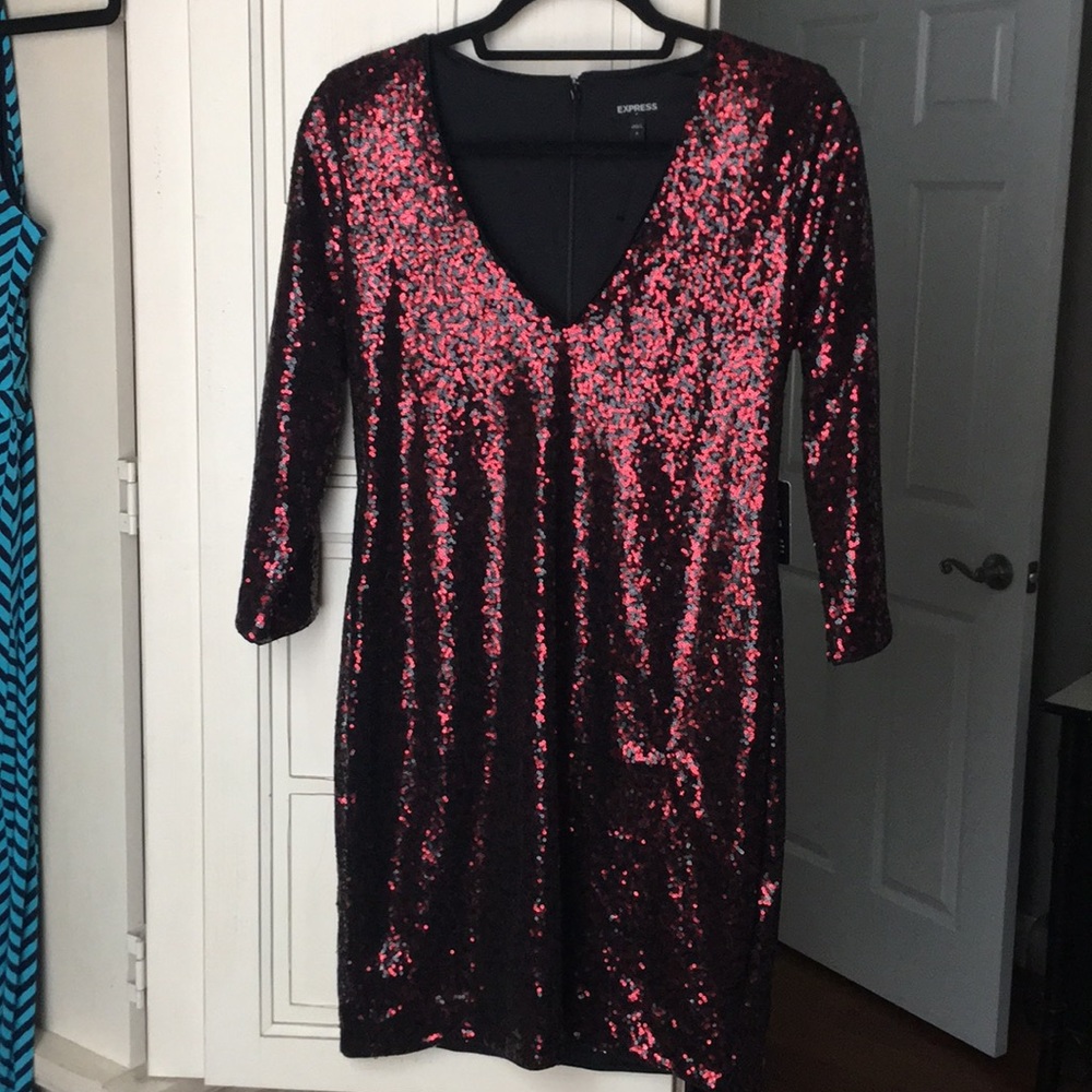 EXPRESS Sequin Cocktail Dress